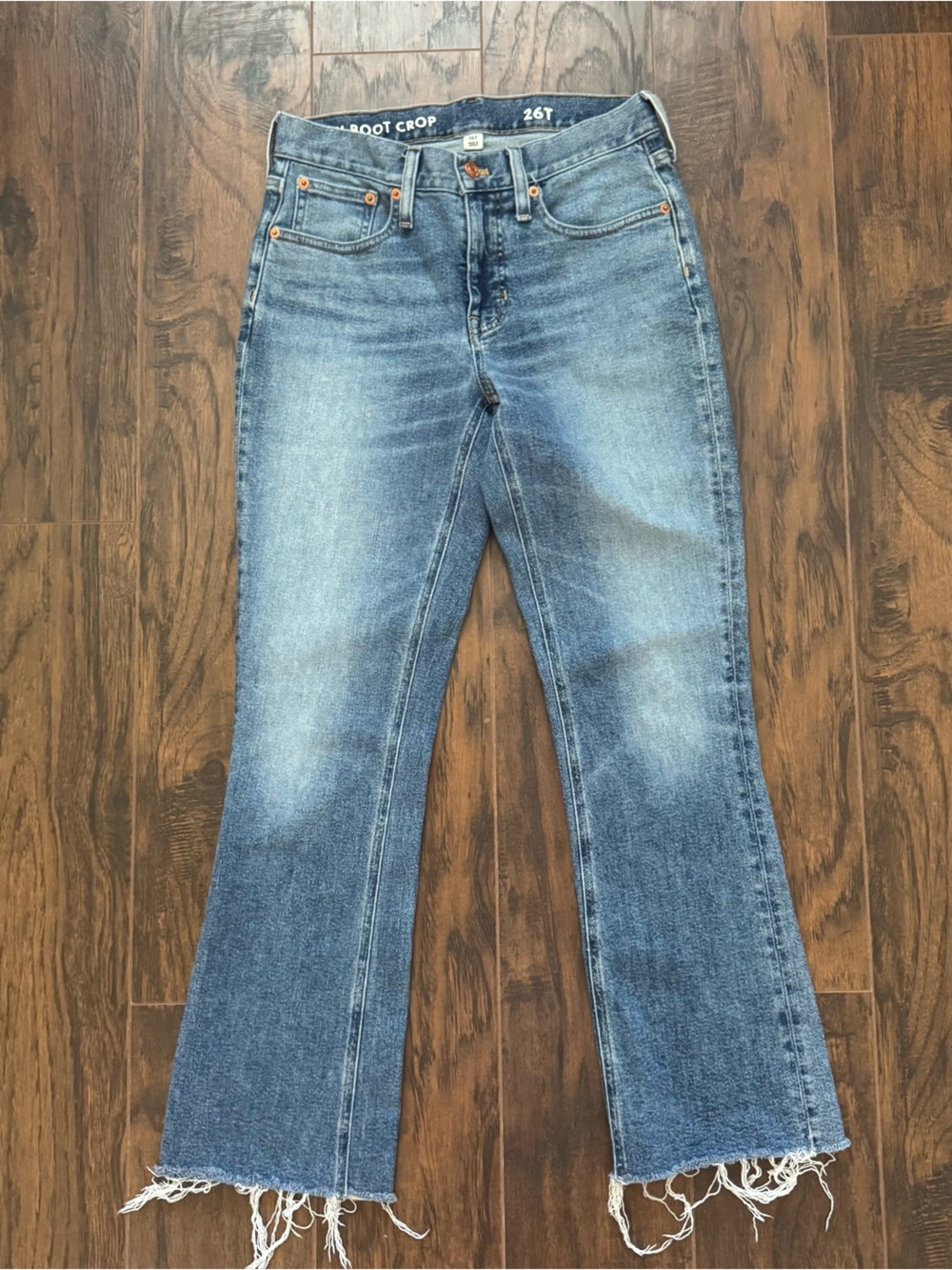 J.Crew Size 26T Demi-Boot Crop Jeans